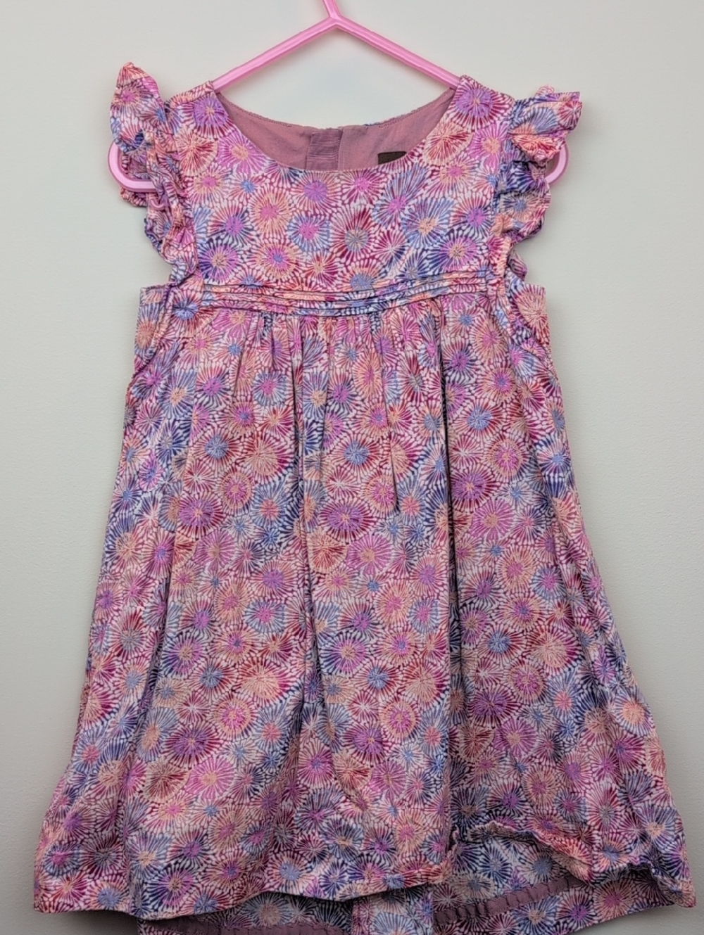 Tea Collection Ruffle Sleeve Dress Size 3